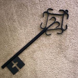 Large decorative iron wall hanging
